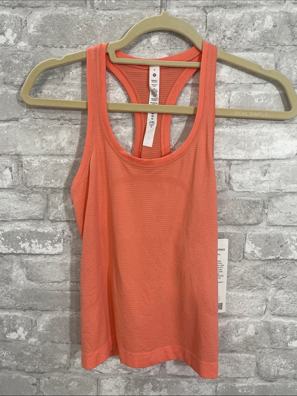 Lululemon Swiftly Tech Racerback Tank Top 2.0 *Race Length
Sunny Coral